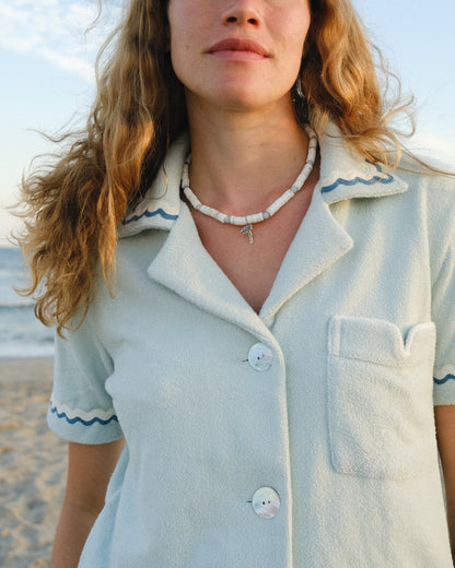 Odissea x Tombolo Necklace (Aquamarine)