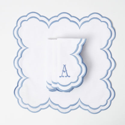 White Serena Napkins (Set of 4)