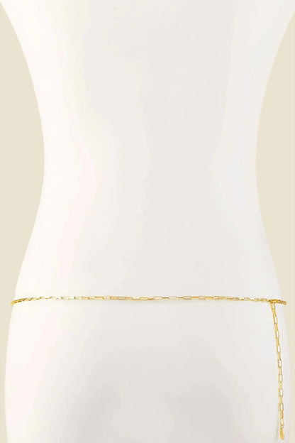 All Day Belt in Gold