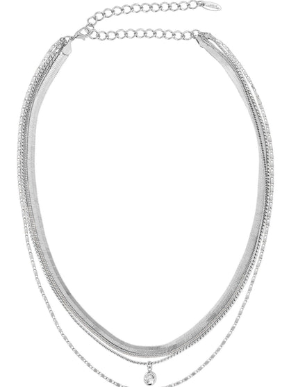 All the Chains 18k Gold Plated Layered Necklace