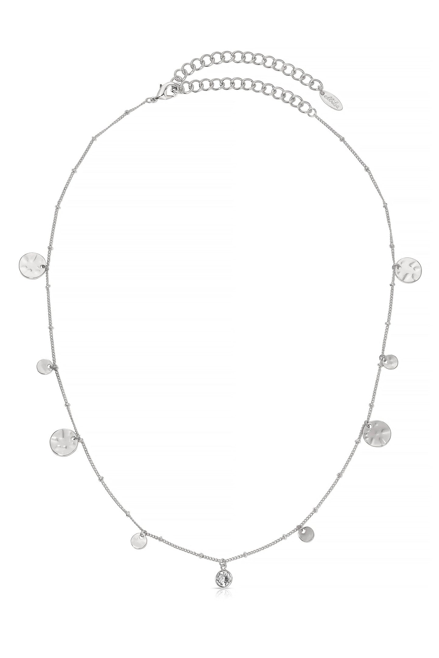 All in Layered Crystal Necklace Set