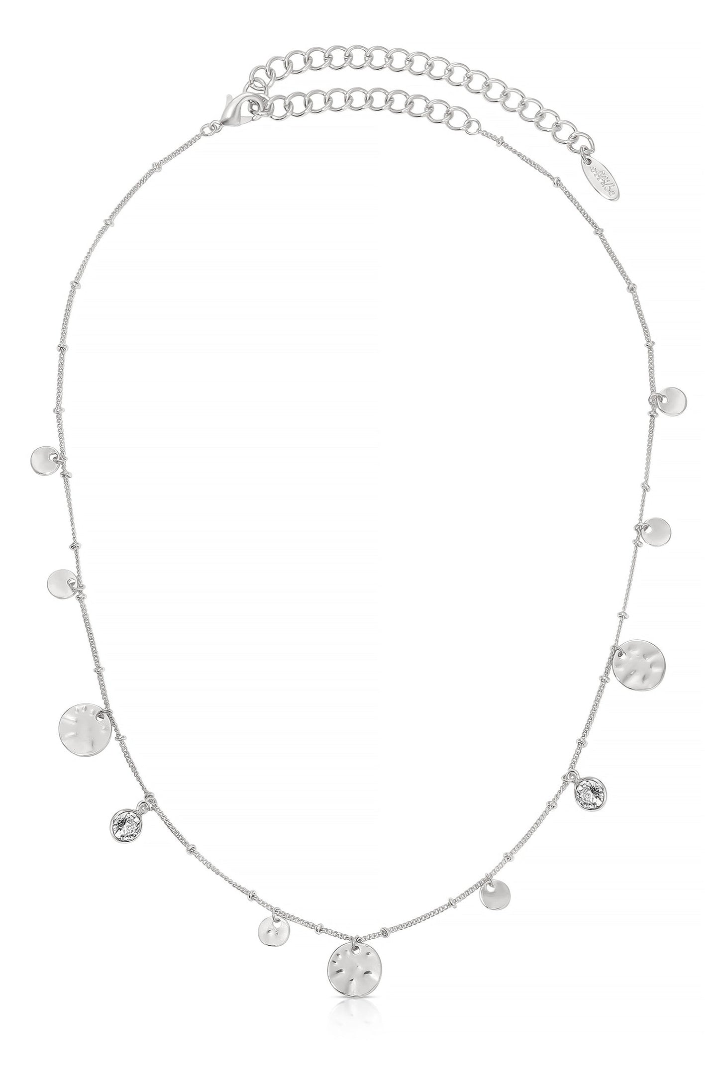 All in Layered Crystal Necklace Set