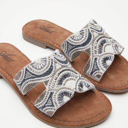 AZURA GEORGYS SLIDE SANDALS