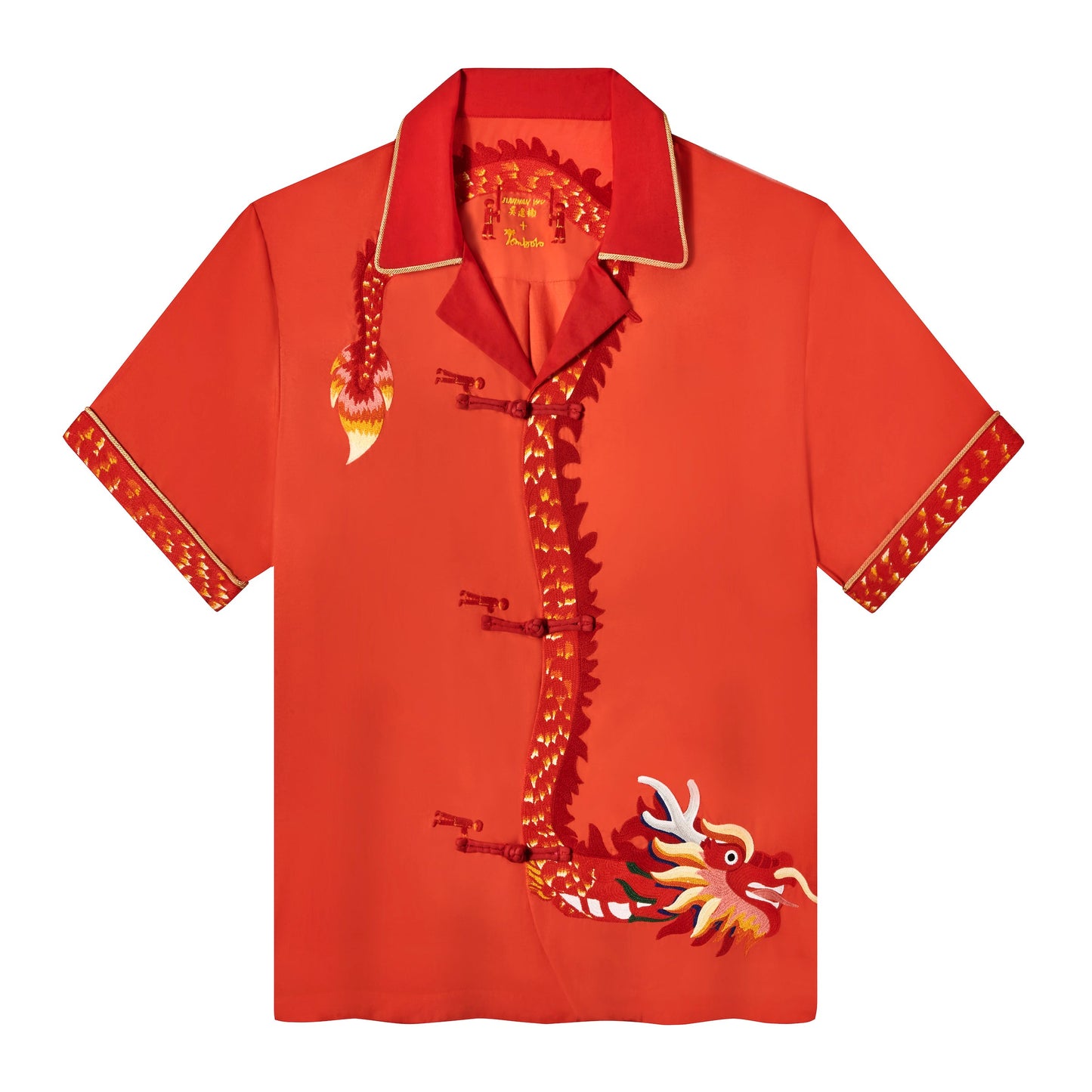 'Jiannan Wu x Tombolo' Wood Dragon (Silk & Cotton Twill)