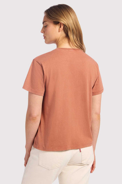 Vintage Cotton Everyday T-Shirt | Washed Clay