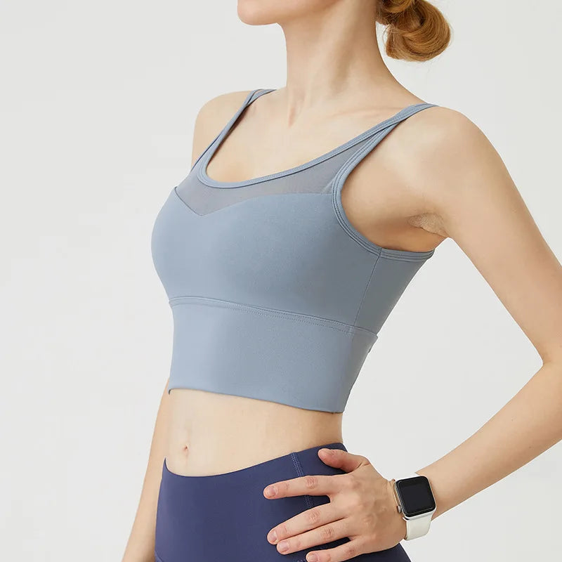 2022 New Sportswear Long Sleeve Top Pants Yoga Suit High Waist Peach Buttocks Seamless Leggings With Mesh Pocket Fitness Gym Set