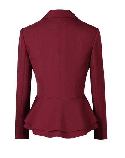 High Quality Winter Suit For Women Pant Sets Formal Long Sleeve Slim Blazer and Trousers Office Ladies Work Wear