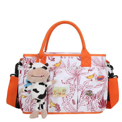 Baby Diaper Bag Mommy Bag Can Store Large Capacity Waterproof and Oil-proof Multi-functional Travel Mommy Bag