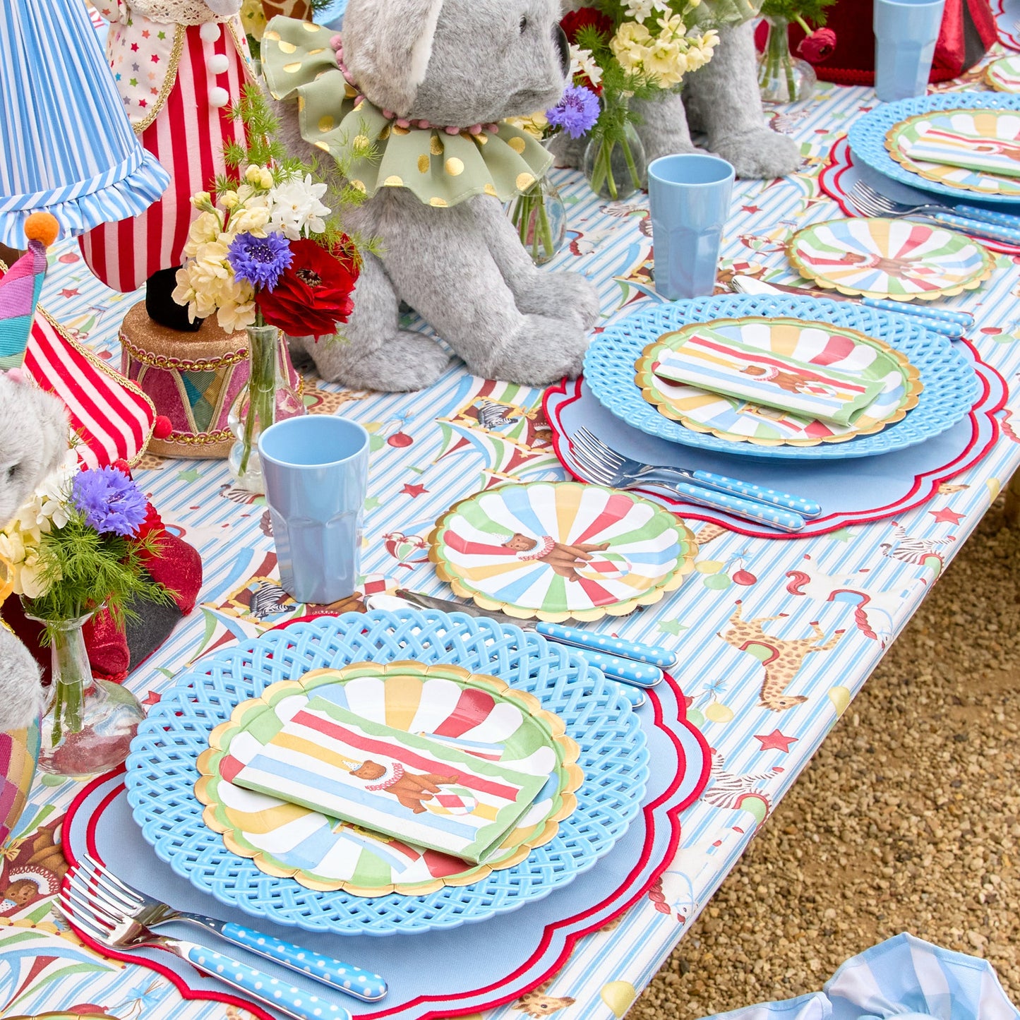 Circus Paper Napkins (Set of 20)
