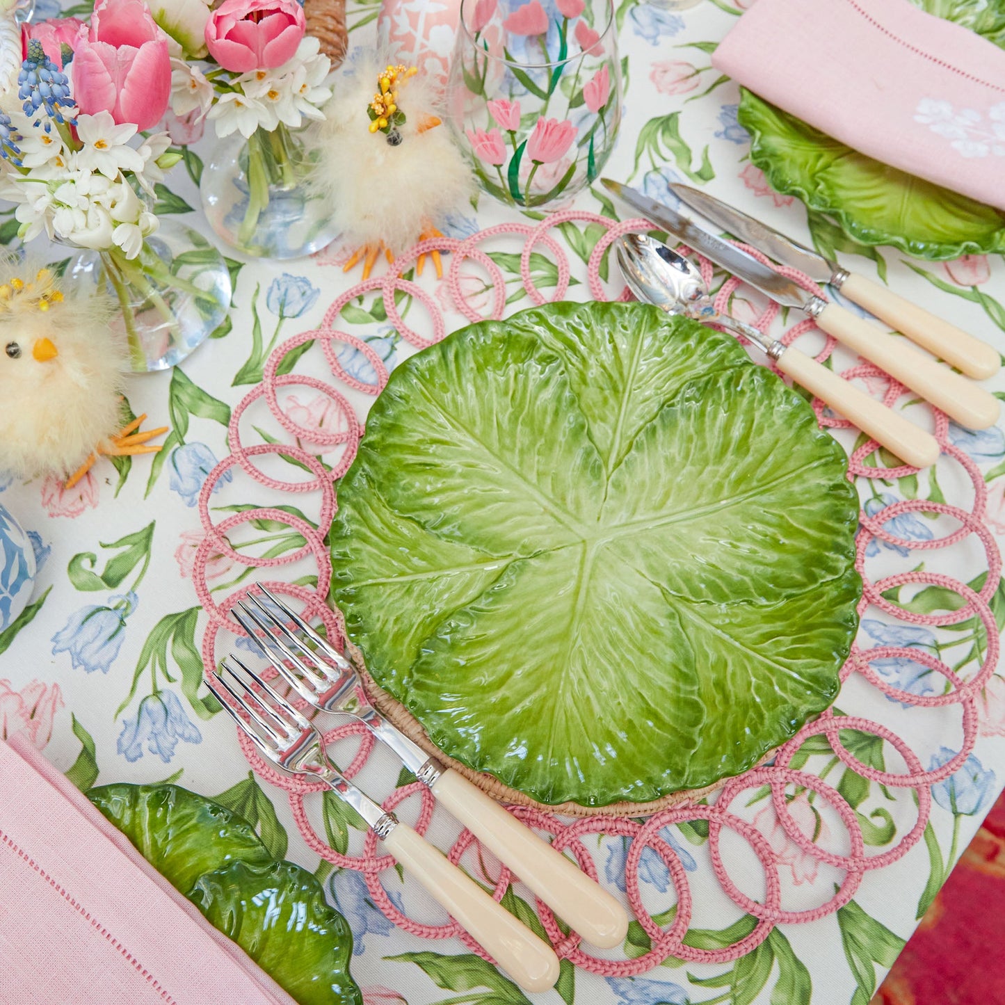 Green Serena Cabbage Starter Plate