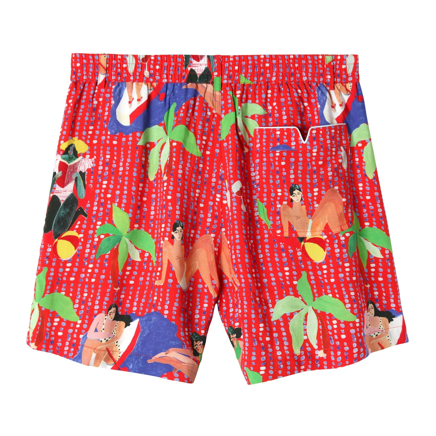 Ana Leovy x Tombolo Shorts (Red)