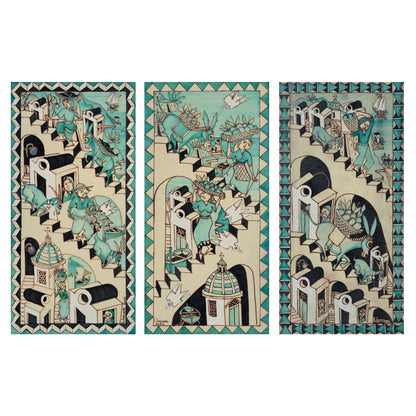 ‘Le Sirenuse’ by Lucio Liguori (Silk & Cotton Twill)