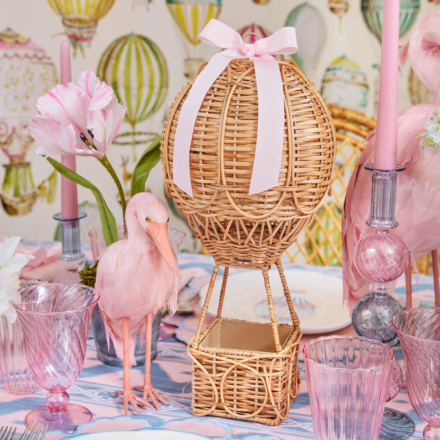 Rattan Hot Air Balloon