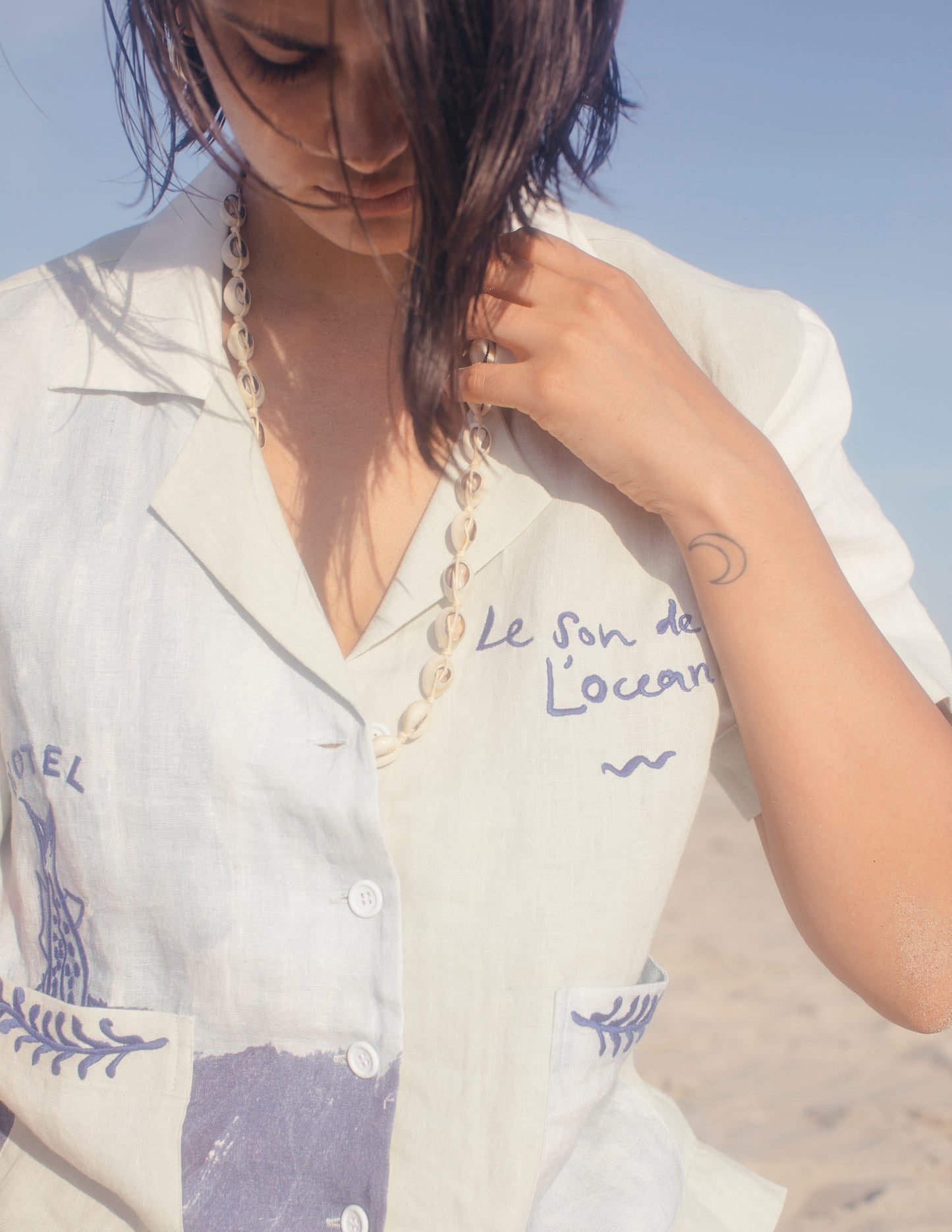 'Fishing Lines' Cabana x Hôtel Magique ~ Crop Cut