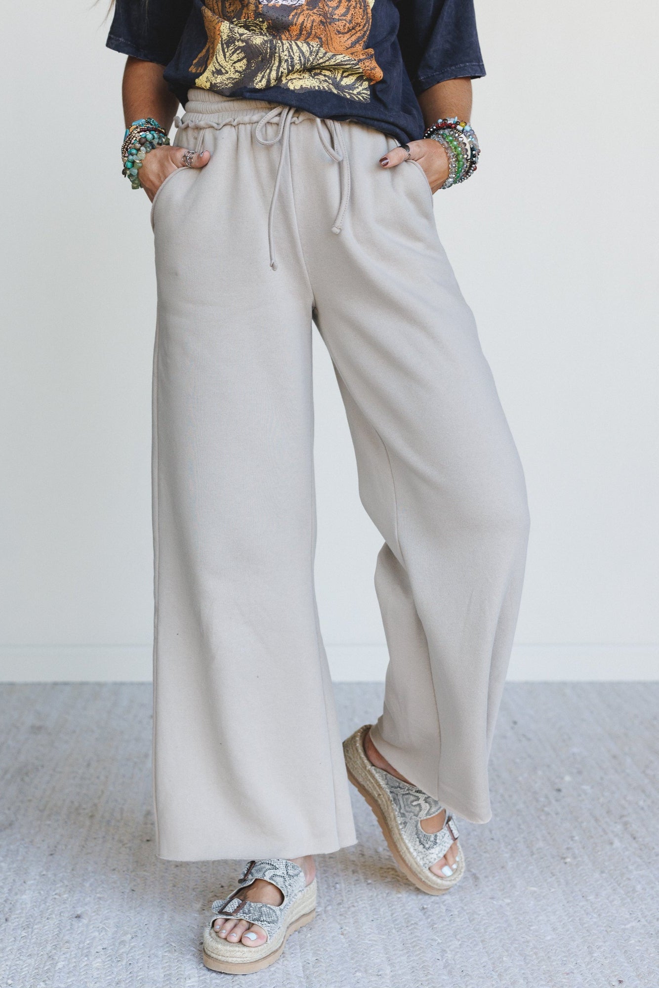 Drifted Off Pants - Ash Mocha - Pre Order