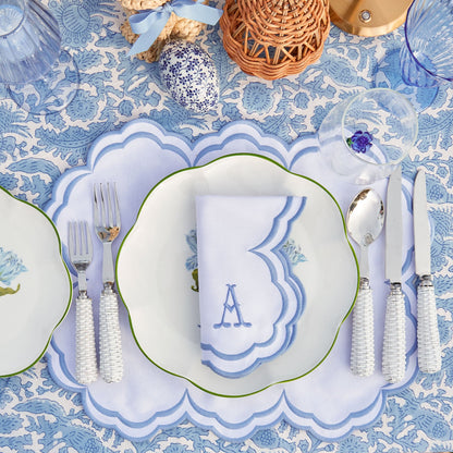 White Serena Napkins (Set of 4)