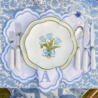 White Serena Placemats (Set of 4)