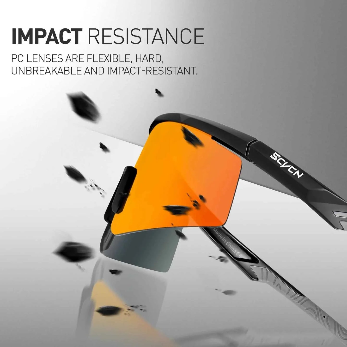 Scvcn New Cycling Glasses MTB Riding Skating Sunglasses Bike UV400 Polarized Fishing Goggles Man Woman Bicycle Eyewear 2026