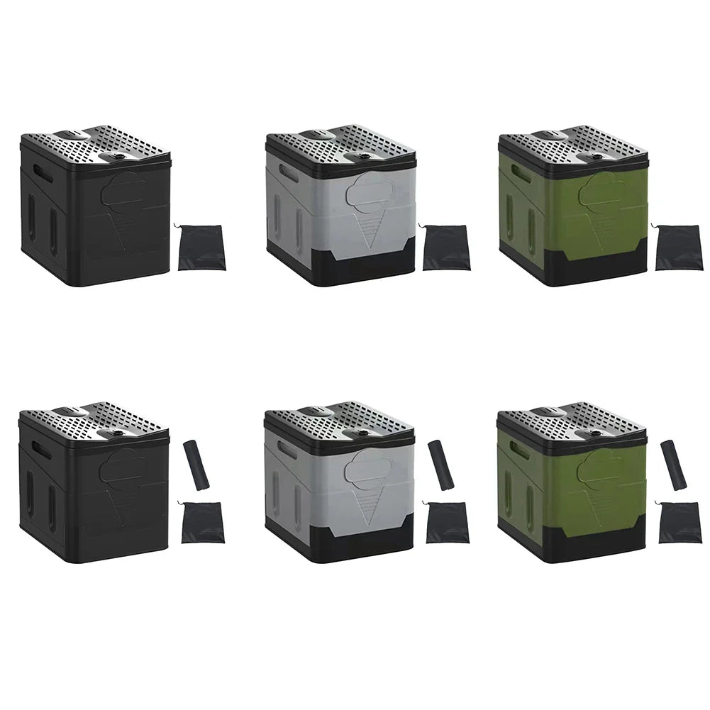 Portable Folding Camping Toilet – Lightweight Outdoor Commode for Hiking & Travel