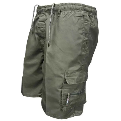 Men's Summer Tactical Cargo Shorts Military - Inspired Fashionable Pockets Camouflage for Jogging, Hiking & Work
