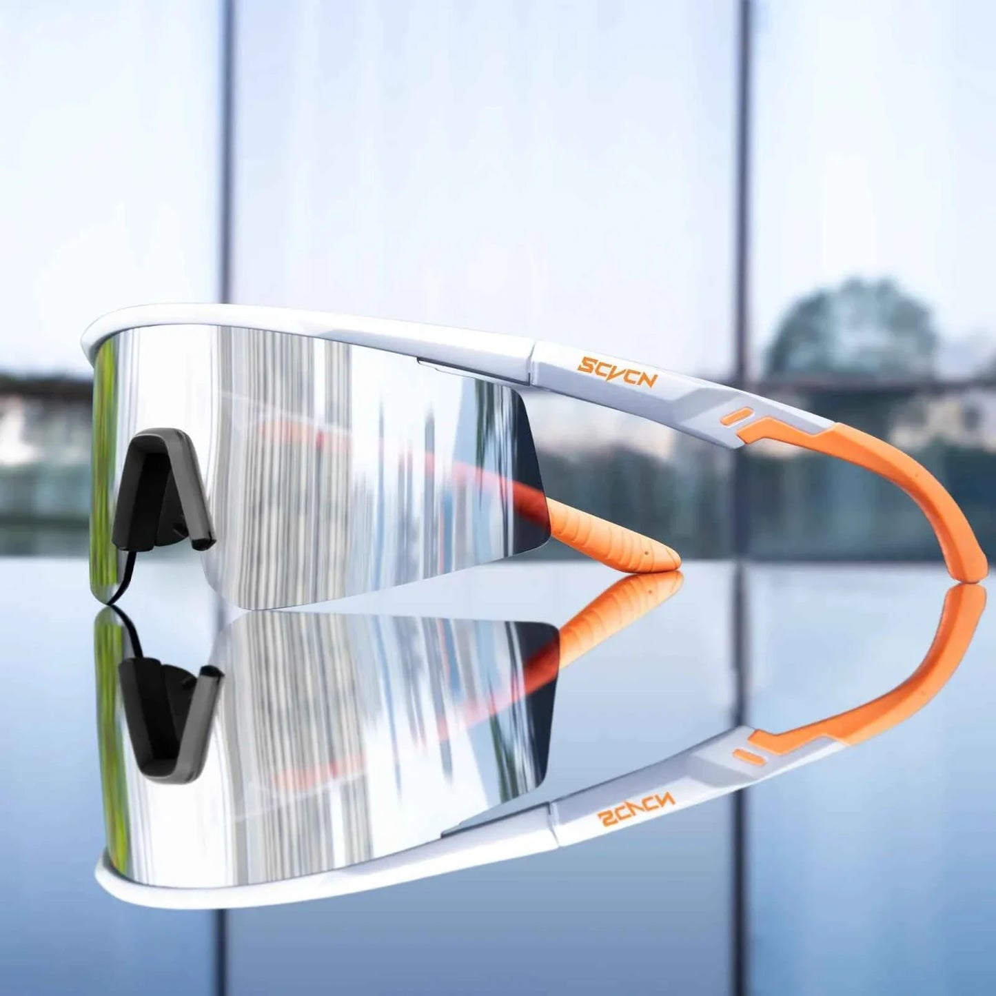 Scvcn New Cycling Glasses MTB Riding Skating Sunglasses Bike UV400 Polarized Fishing Goggles Man Woman Bicycle Eyewear 2026