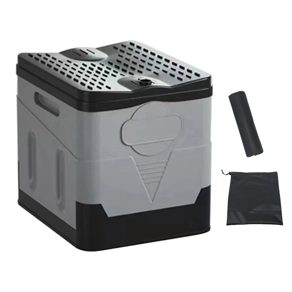 Portable Folding Camping Toilet – Lightweight Outdoor Commode for Hiking & Travel