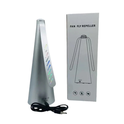 Fly Fans for Tables Fly Repellent Camping BBQ Food Mosquito Fruit Fly Portable Repeller Fans Safe Insect Killer