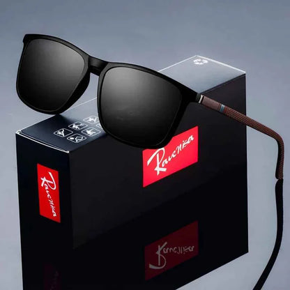 Fashion Square  Polarized Sunglasses   man   Driving  Fishing Luxury   Brand Designer  UV400  Eyewear