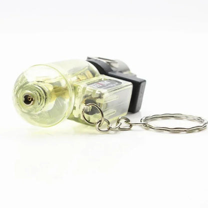 2PCS New Windproof Jet Torch Butane Lighter Portable BBQ Outdoor Ignition Survival Tool Keychain Cigarette Tool Lighters for Men