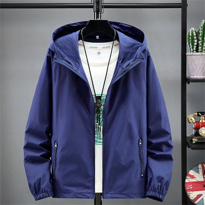 Summer Men Women Teens Quick Dry Anti-UV Thin Ultra-Light Running Camping Hiking Jacket Skin Coat Sun Protective Windbreaker