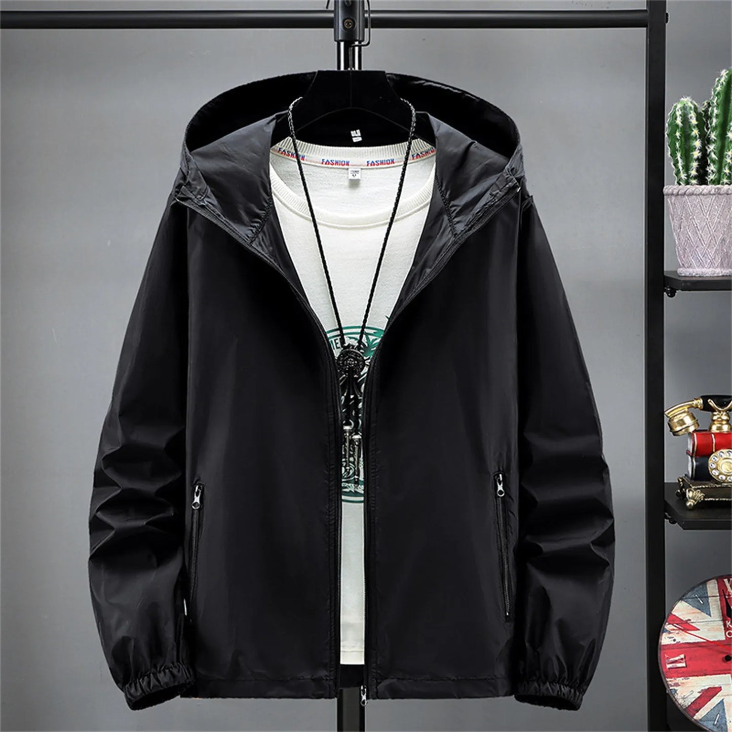 Summer Men Women Teens Quick Dry Anti-UV Thin Ultra-Light Running Camping Hiking Jacket Skin Coat Sun Protective Windbreaker