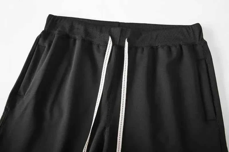 Men's Cotton Blend Beach Shorts – Loose Drawstring Casual Running & Sports Shorts