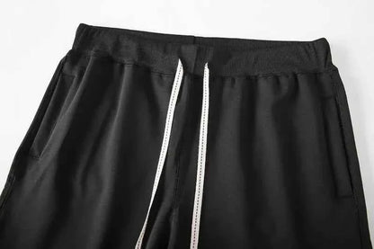 Men's Cotton Blend Beach Shorts – Loose Drawstring Casual Running & Sports Shorts