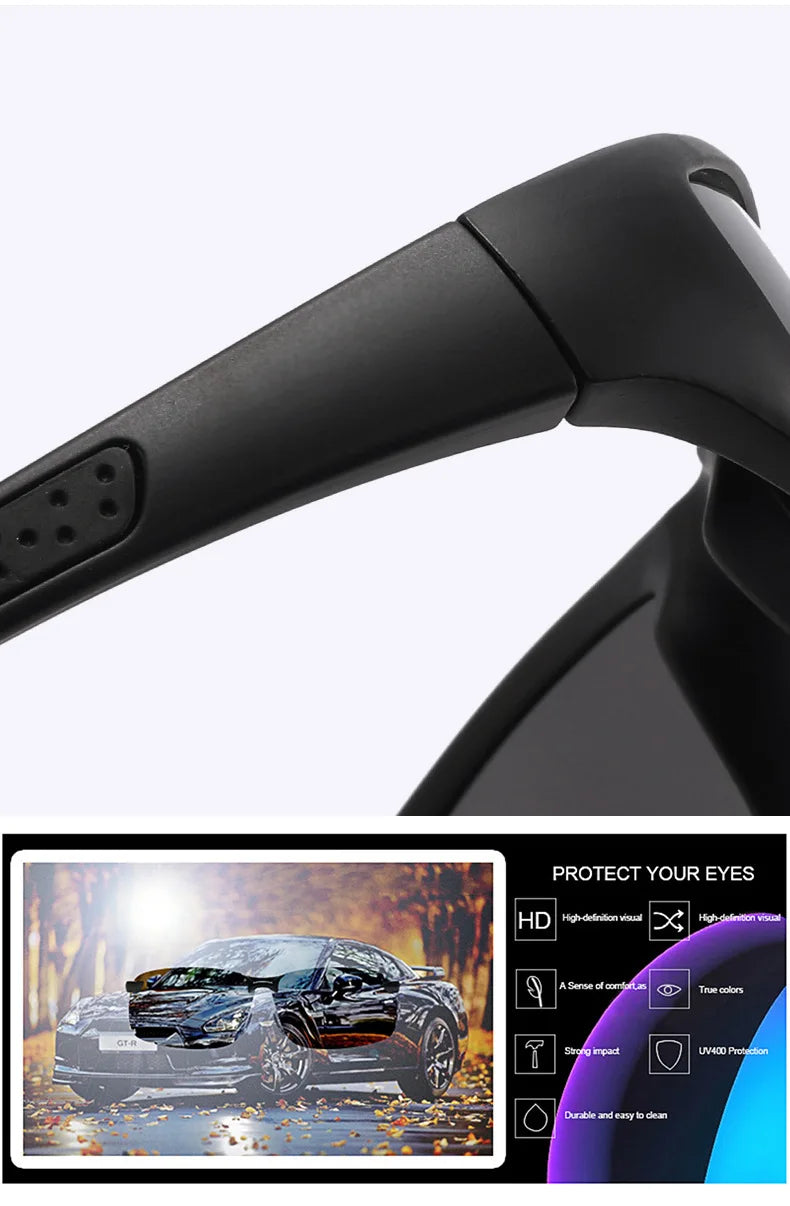 Polarized Sunglasses for Men — Outdoor Cycling, Driving & Sports Eyewear