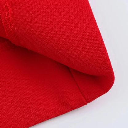 KONDALA Office Lady Chic Red Vest Blazer Suit V Neck Sashes Sleeveless Blazer High Waist Wide Leg Pants Fashion 2025 Summer Sets