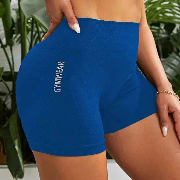 Women High Waist Workout Shorts Yoga Short Pant