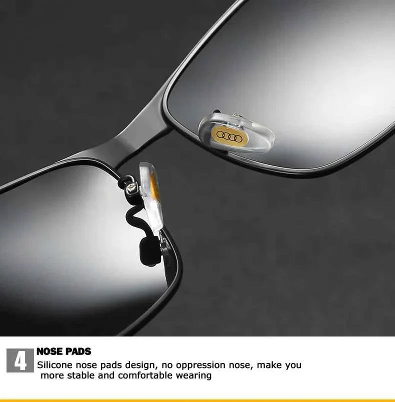 Audi Sunglasse Luxury brands s for Men Polarized Sun Glasses Travel Eyewears Classic Pilot Goggle with UV 400 Protection 5591