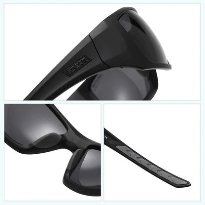 KDEAM High Quality TR90 Material Riding Sunglasses Men's Performance Cycling Sunglasses Polarized Shades Only Sunglass