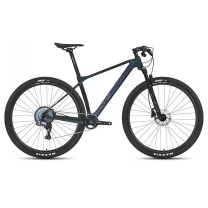 Twitter New M5 Wireless Carbon MTB Bicycle 29 Wheeltop EDS OX 13S Electronic Shifter Inner Cables Mountain Bikes For Adults