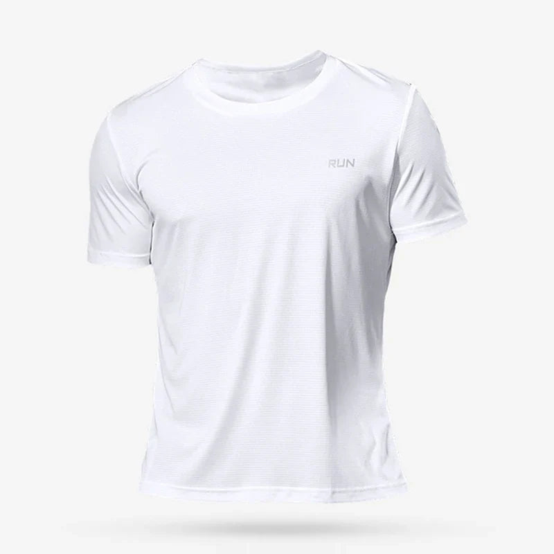Summer Mens Shirts  Running Bodybuilding Shirts Sport Gym t Shirt Men Short Sleeve Fitness Tops Oversized t-Shirt Jersey