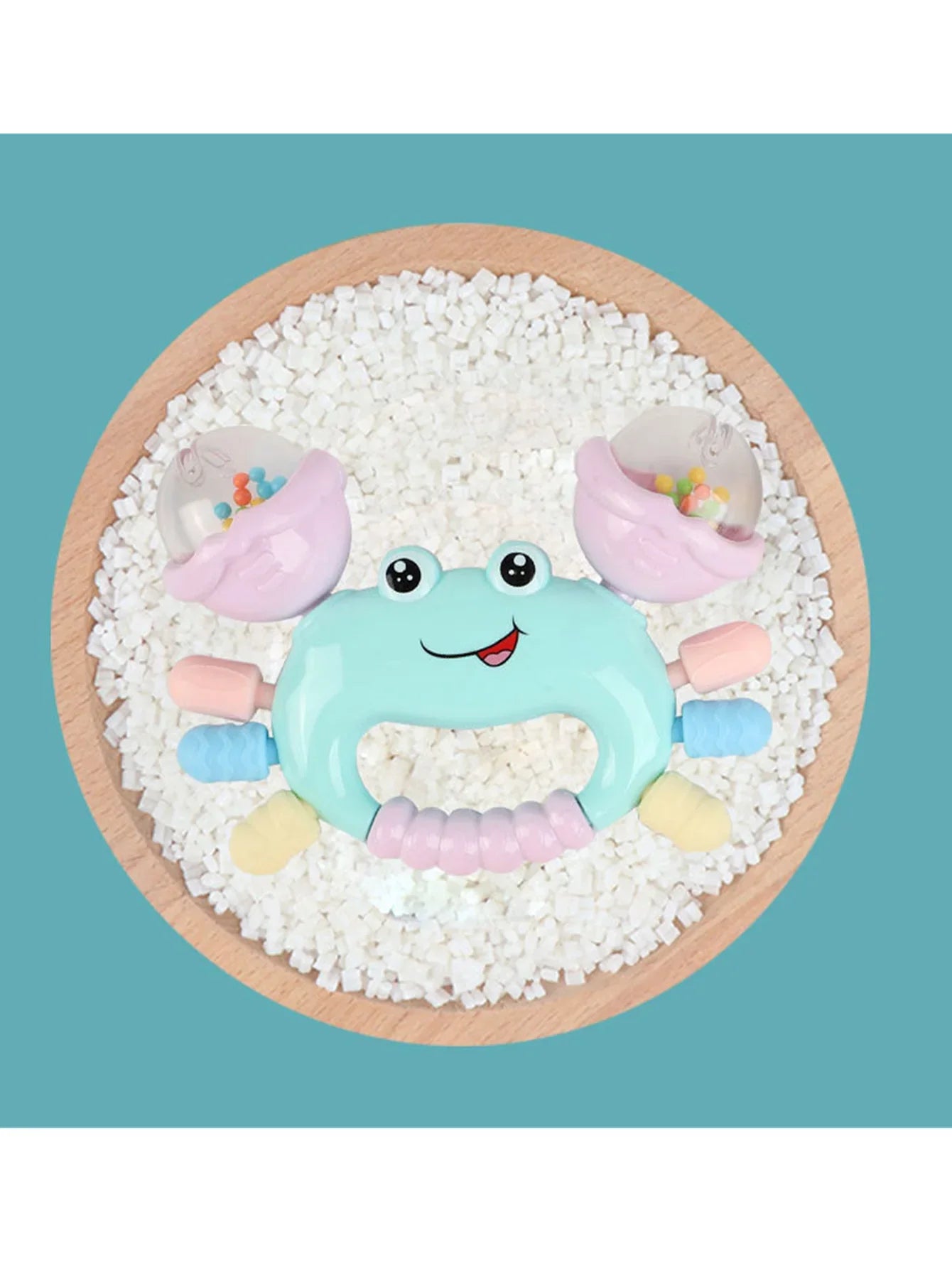 1pc random color Early Development crab Rattle Toys For Babies 0 to 36 Months Newborns Baby  Games Toys Teether Rattle Baby Toys