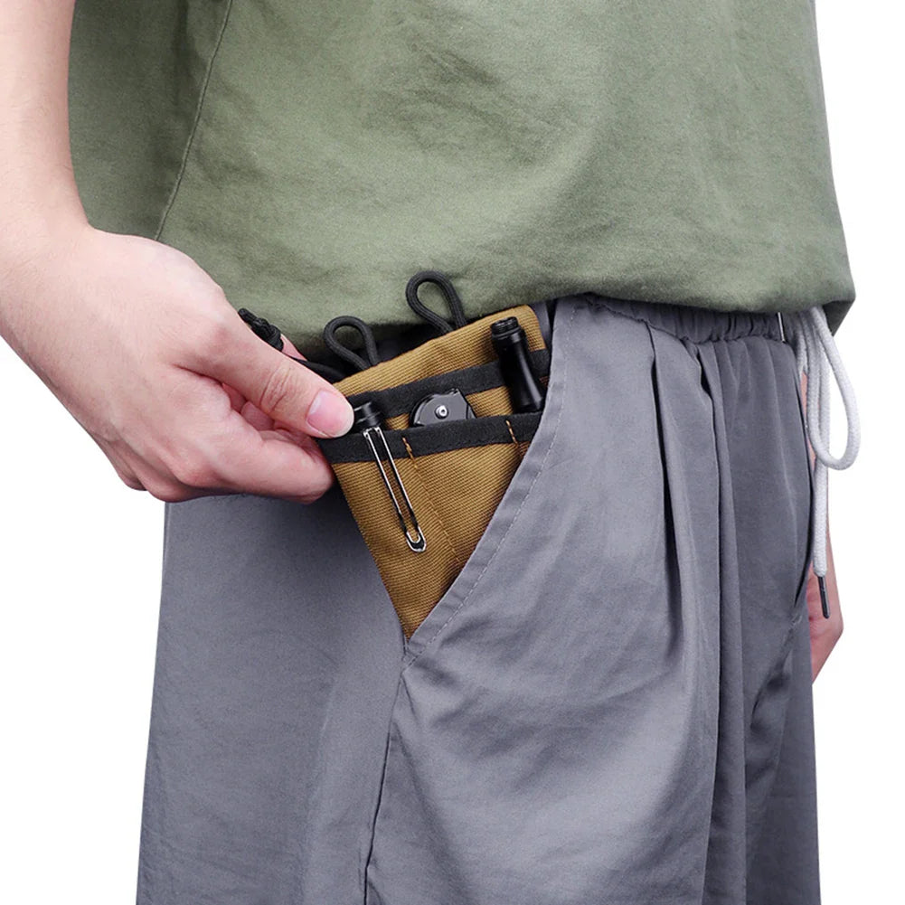 EDC Pocket Organizer Pouch – Oxford Cloth, 4 Slip Pockets, Compact & Lightweight