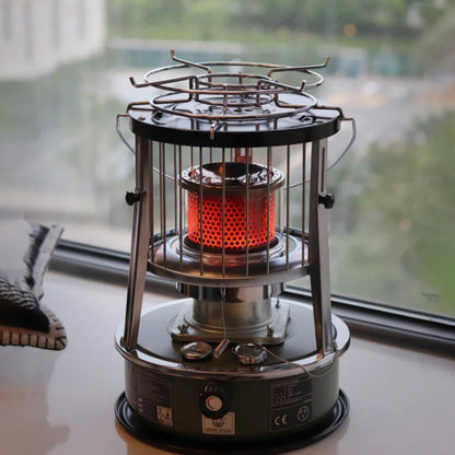 Liftable Kerosene Camping Stove – Windproof Portable Heating Stove for Outdoor & Home Use