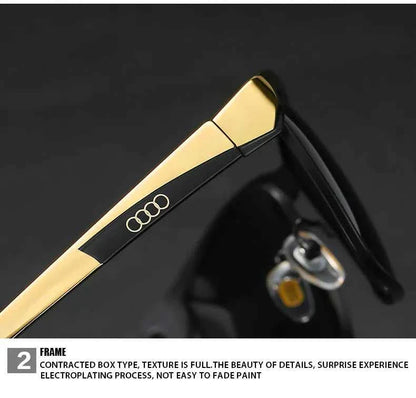 Audi Sunglasse Luxury brands s for Men Polarized Sun Glasses Travel Eyewears Classic Pilot Goggle with UV 400 Protection 5591