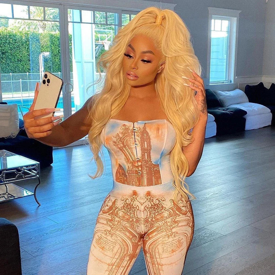 6 x 13 Blonde Lace Front Wig Human Hair | HD Transparent 13x6 Body Wave Wig