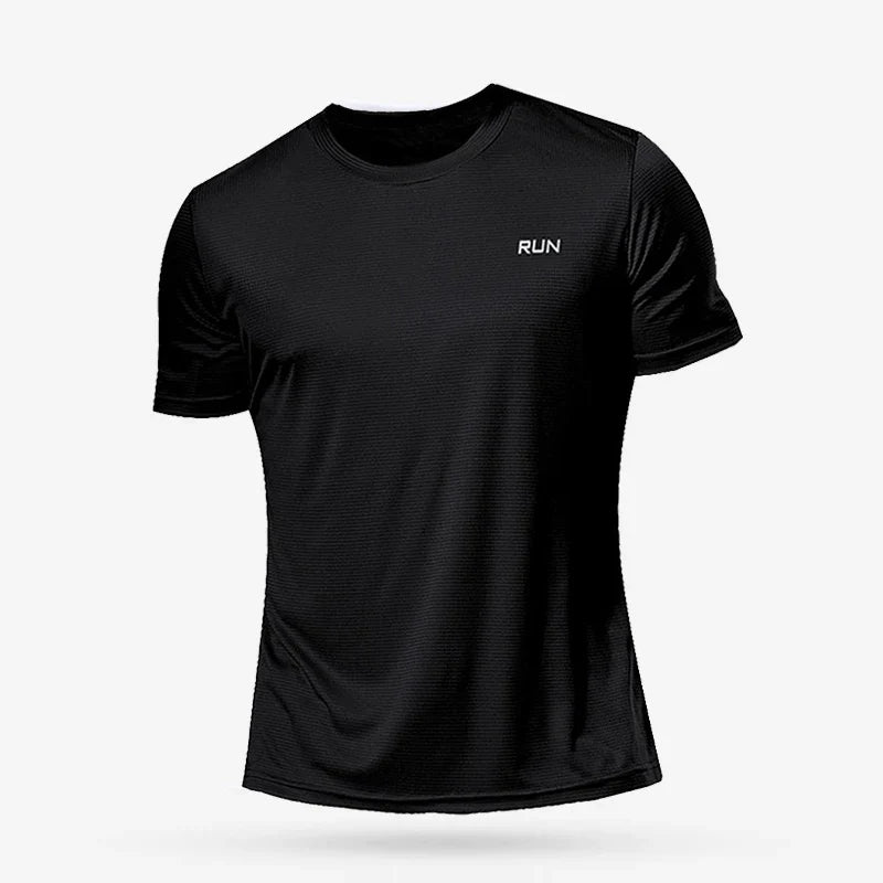 Summer Mens Shirts  Running Bodybuilding Shirts Sport Gym t Shirt Men Short Sleeve Fitness Tops Oversized t-Shirt Jersey