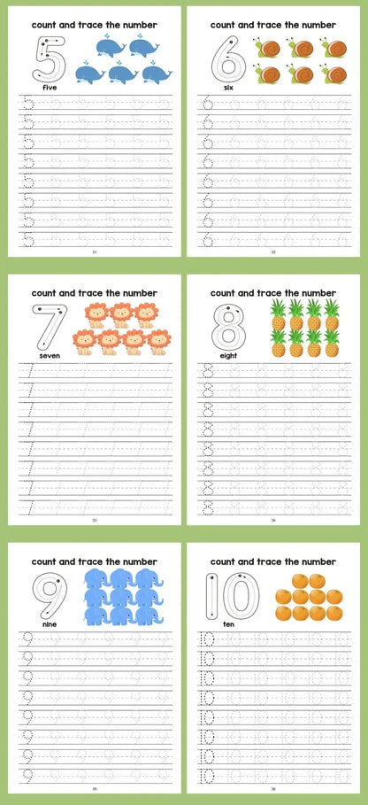 64 Pages Filled in With Numbers Logical Thinking Training Fun Math Exercise Book