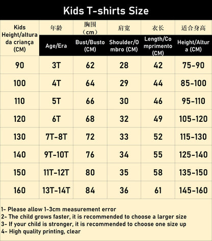 2024 Child Boys Girls Dinosaur T-shirts Summer Short Sleeve Boy Clothes Causal T Shirt Tops Tee Children's clothing 3-14 year