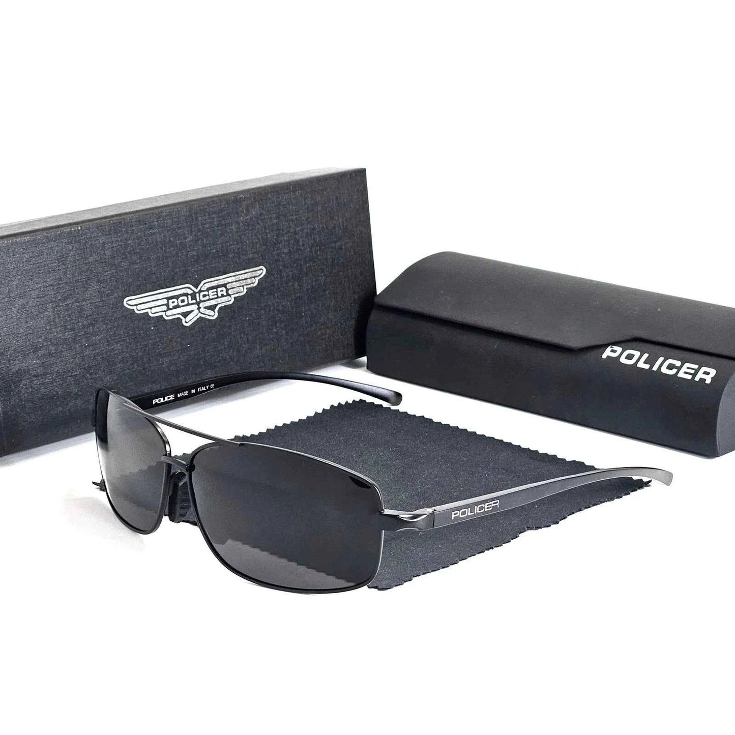 Audi Polarized UV400 Driving Sunglasses for Men/Women Square Frame Glasses Wholesale Gift for Auto Enthusiasts 557