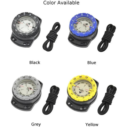 Outdoor Dive Noctilucent Compass Professional Waterproof Navigator Digital Scuba Luminous Balanced Watch For Underwater Swimming